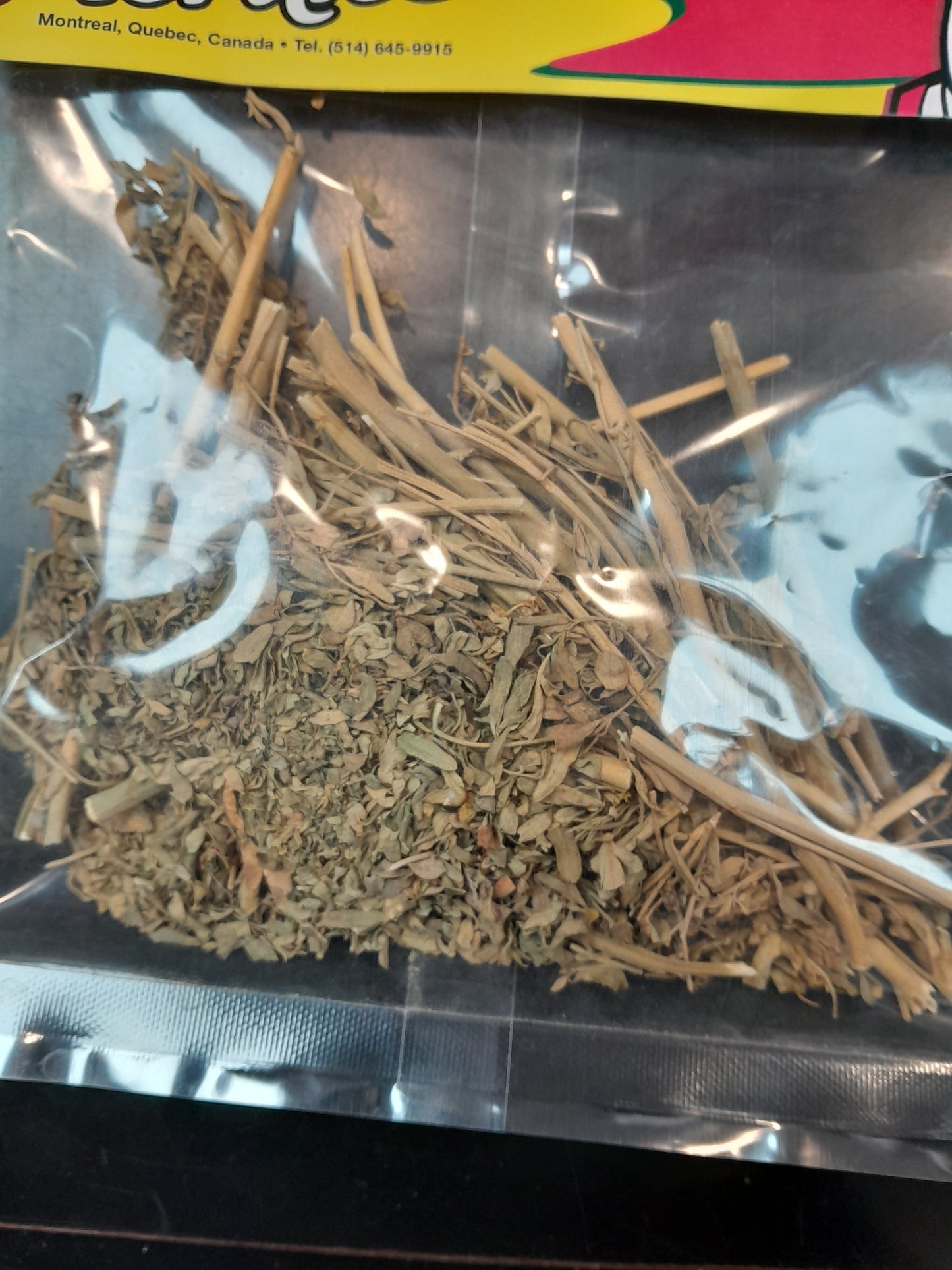 Feuilles sèchées