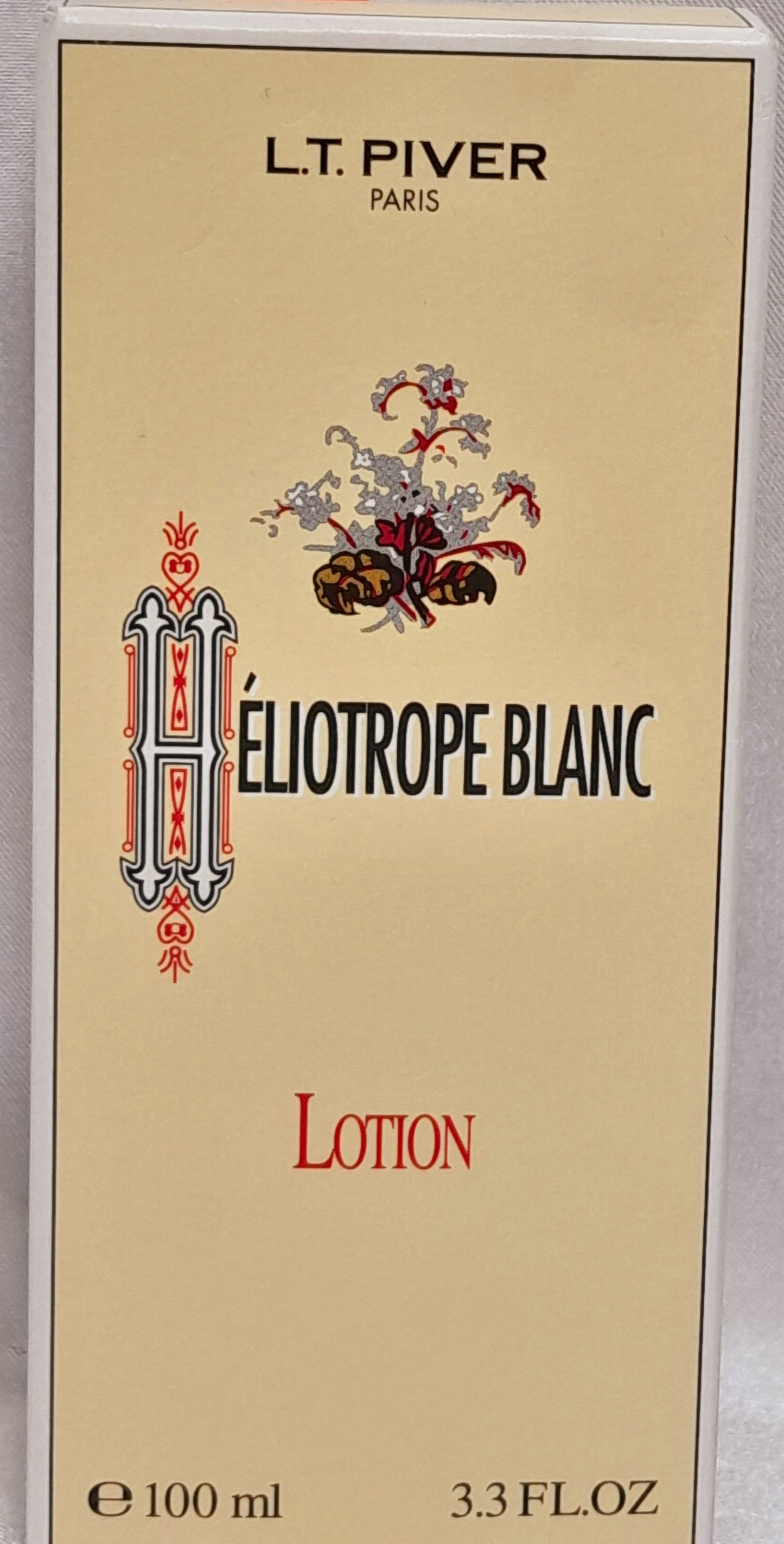 Lotion eliotrope blanc