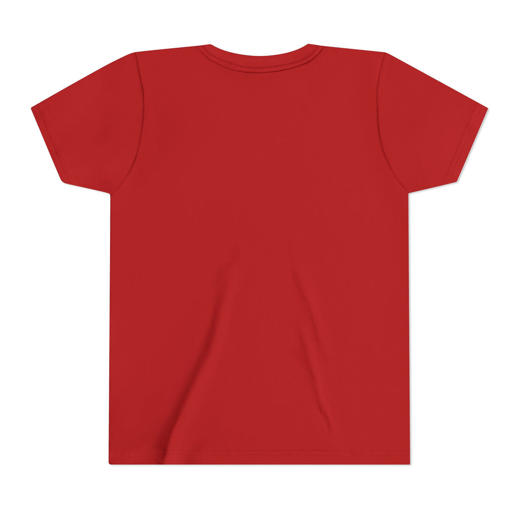Birthday Girl Youth Tee — Cute Party Hat & Candles Kids Shirt