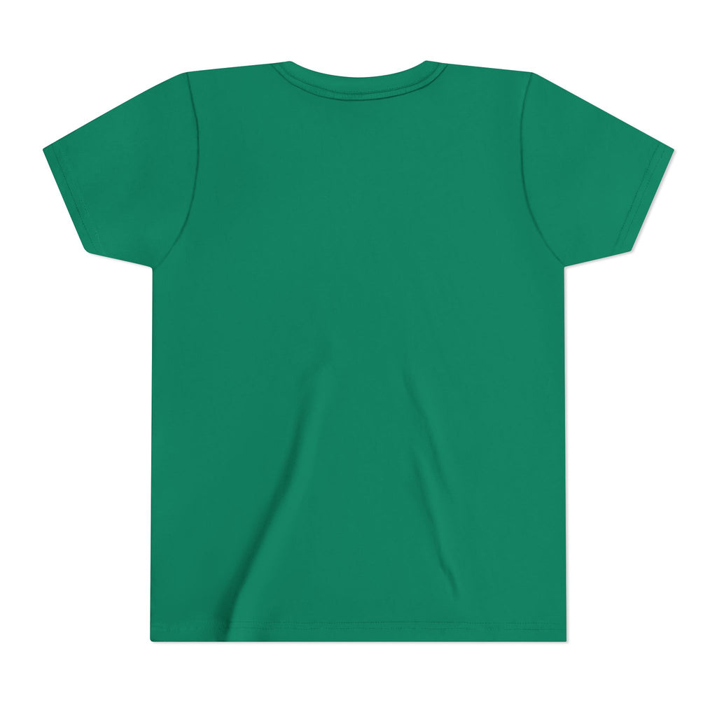 Birthday Girl Youth Tee — Cute Party Hat & Candles Kids Shirt