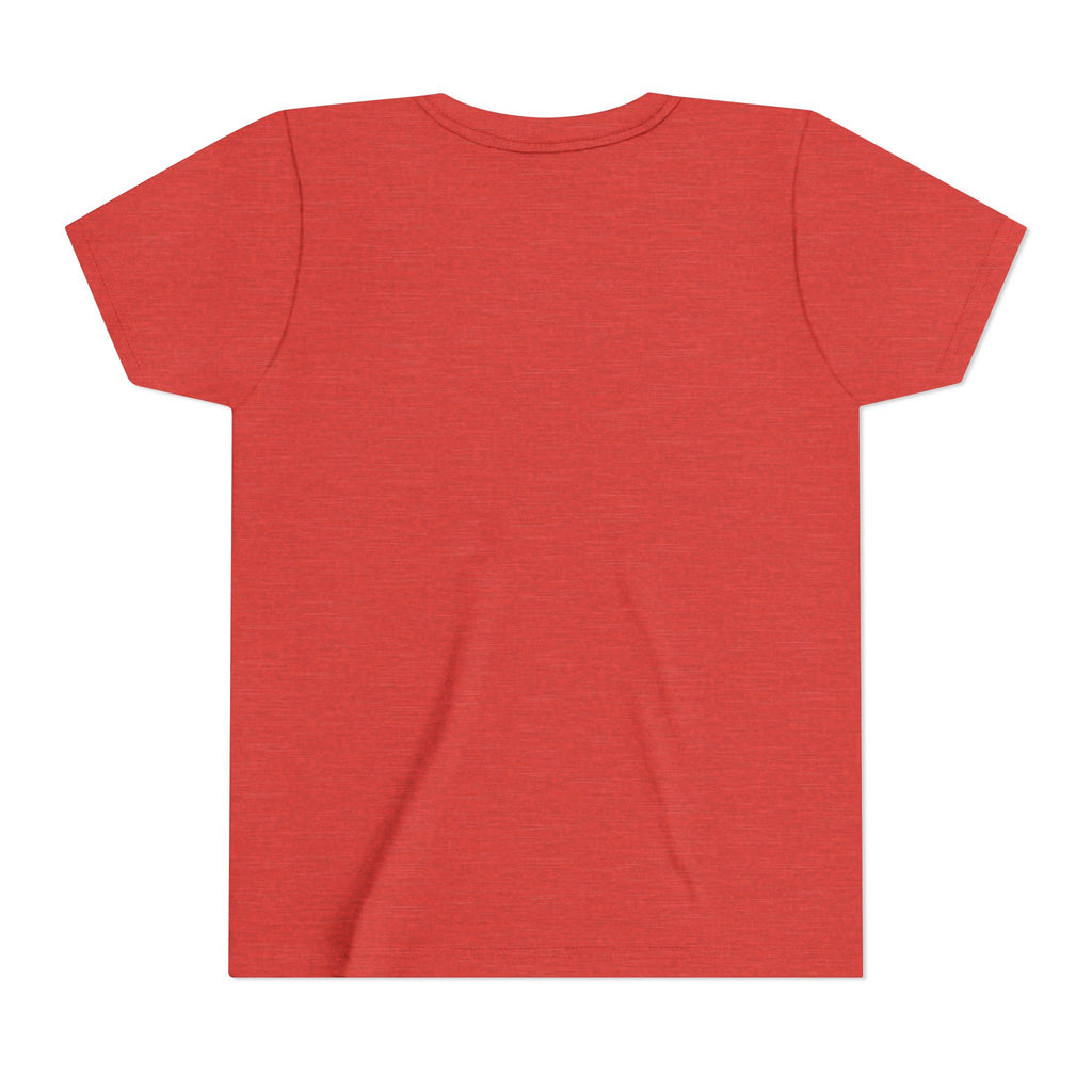 Birthday Girl Youth Tee — Cute Party Hat & Candles Kids Shirt