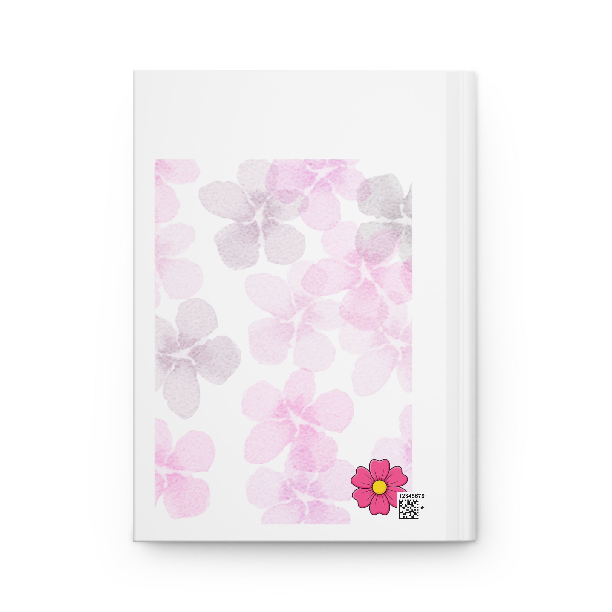 With God All Things Are Possible Hardcover Journal — Matthew 19:26 Floral Prayer Notebook
