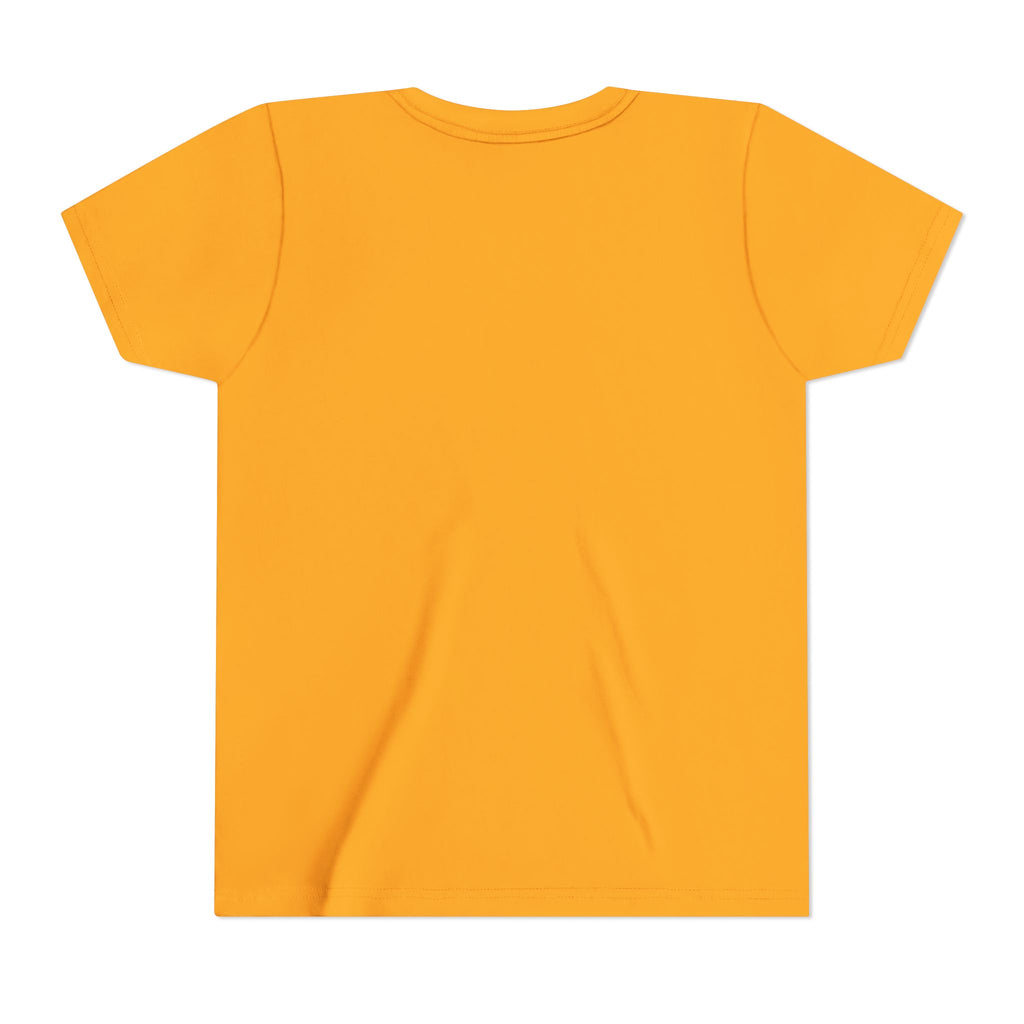 Birthday Girl Youth Tee — Cute Party Hat & Candles Kids Shirt