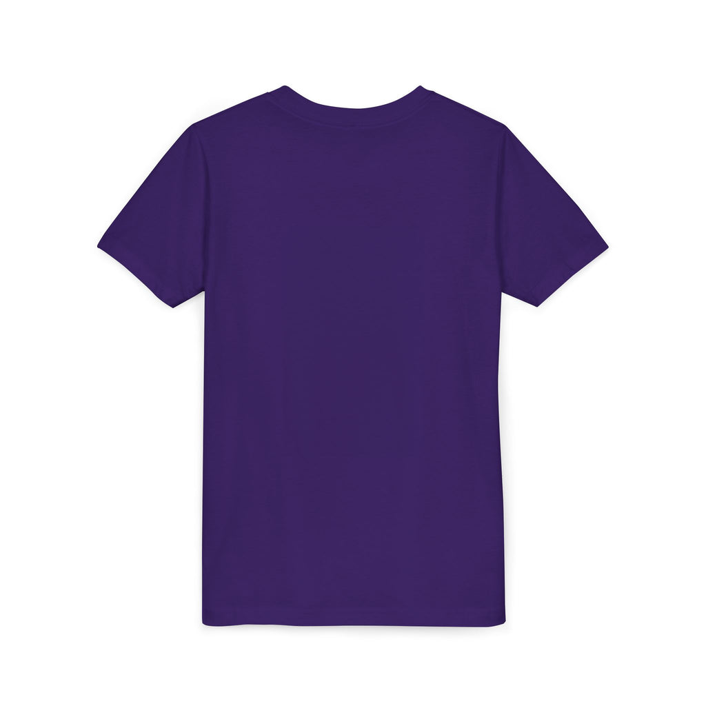 Birthday Girl Youth Tee — Cute Party Hat & Candles Kids Shirt