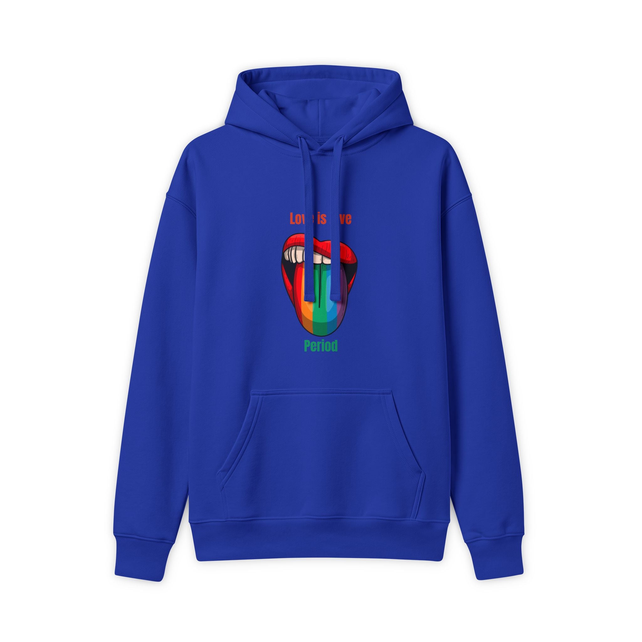 Loud & Proud Rainbow Tongue Hoodie — LGBTQ+ Pride Graphic Sweatshirt