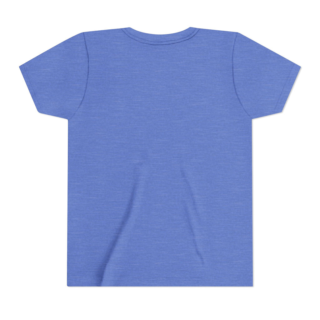 Birthday Girl Youth Tee — Cute Party Hat & Candles Kids Shirt
