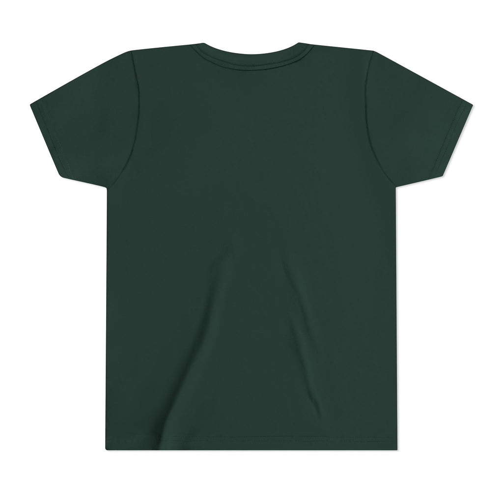 Birthday Girl Youth Tee — Cute Party Hat & Candles Kids Shirt