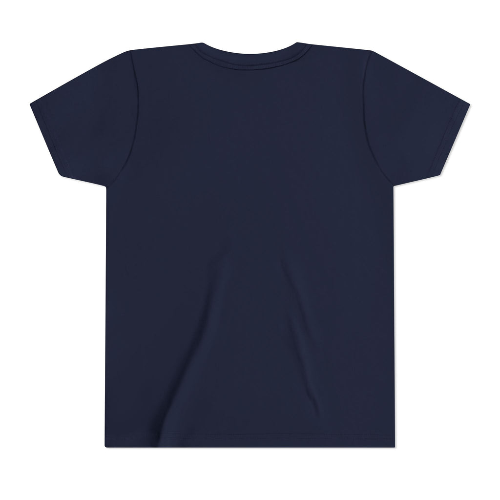 Birthday Girl Youth Tee — Cute Party Hat & Candles Kids Shirt