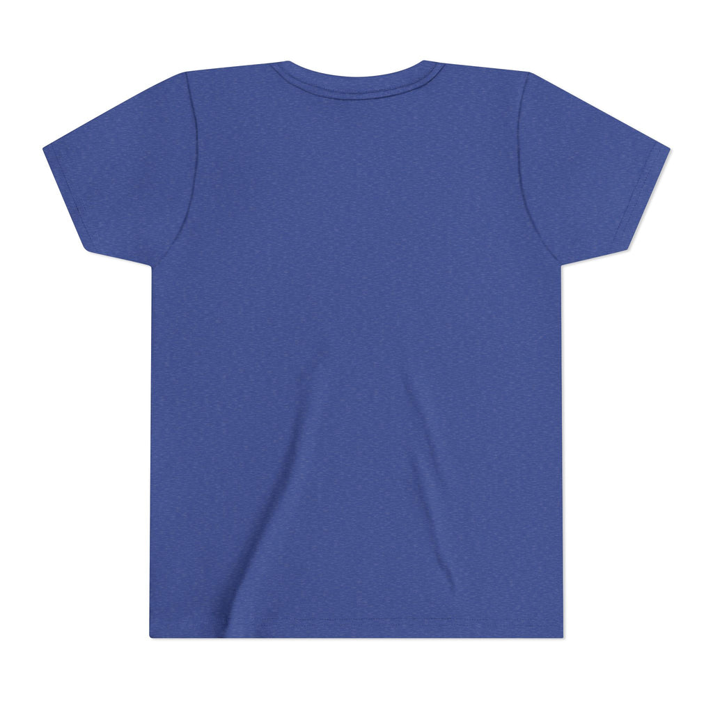 Birthday Girl Youth Tee — Cute Party Hat & Candles Kids Shirt