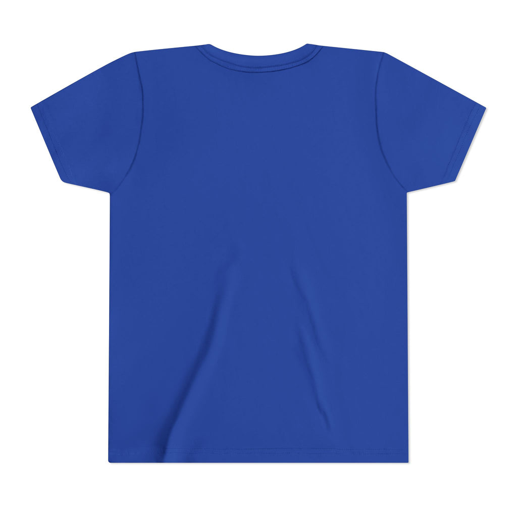 Birthday Girl Youth Tee — Cute Party Hat & Candles Kids Shirt