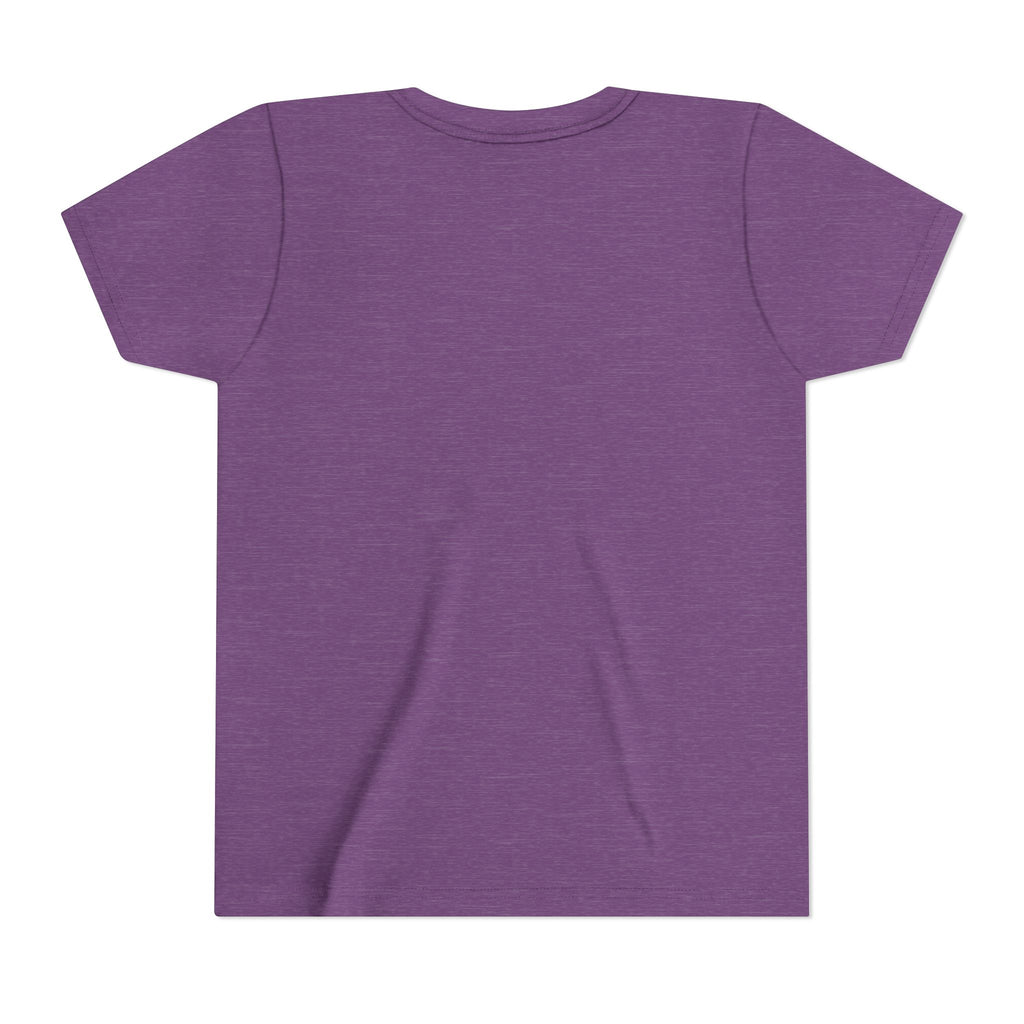 Birthday Girl Youth Tee — Cute Party Hat & Candles Kids Shirt