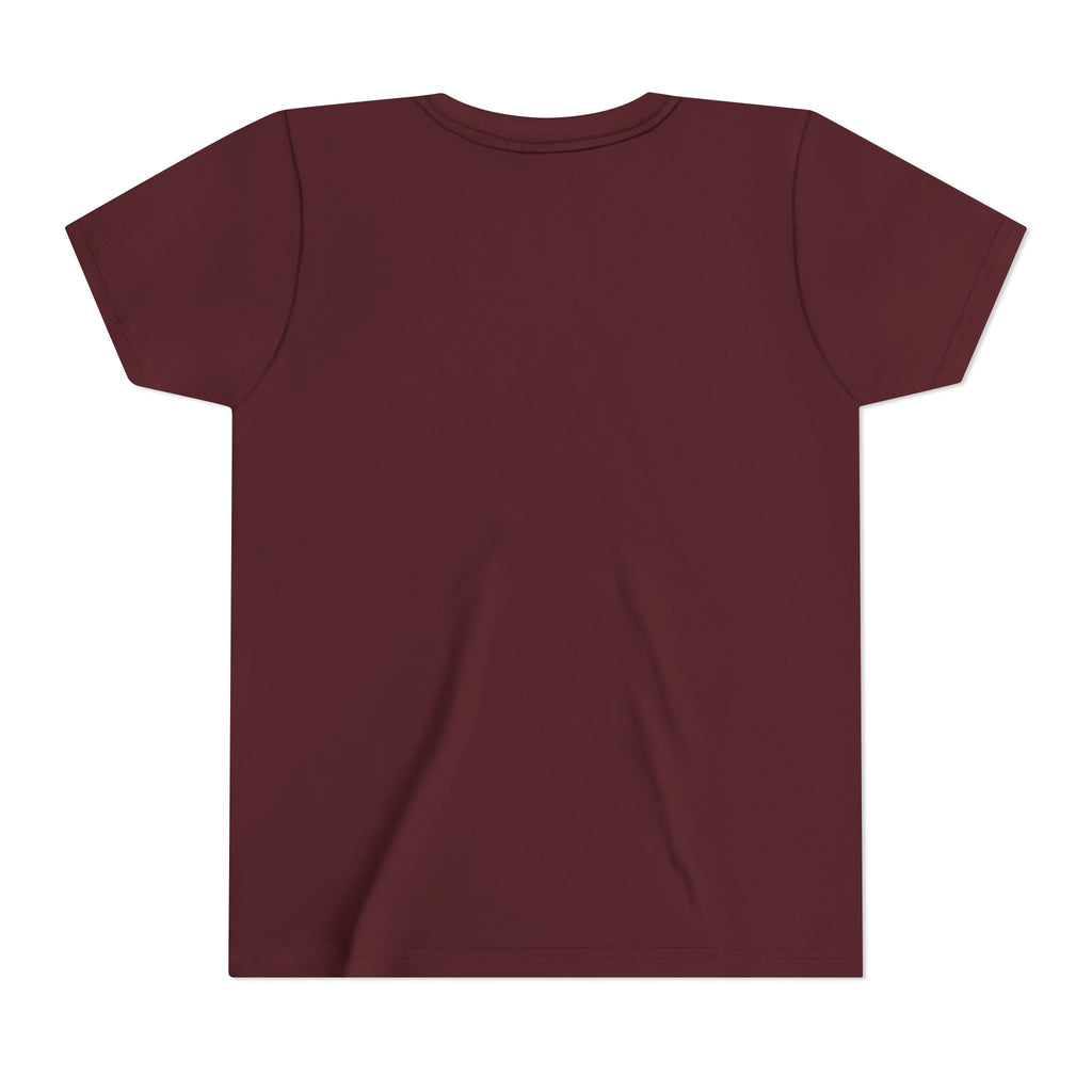 Birthday Girl Youth Tee — Cute Party Hat & Candles Kids Shirt