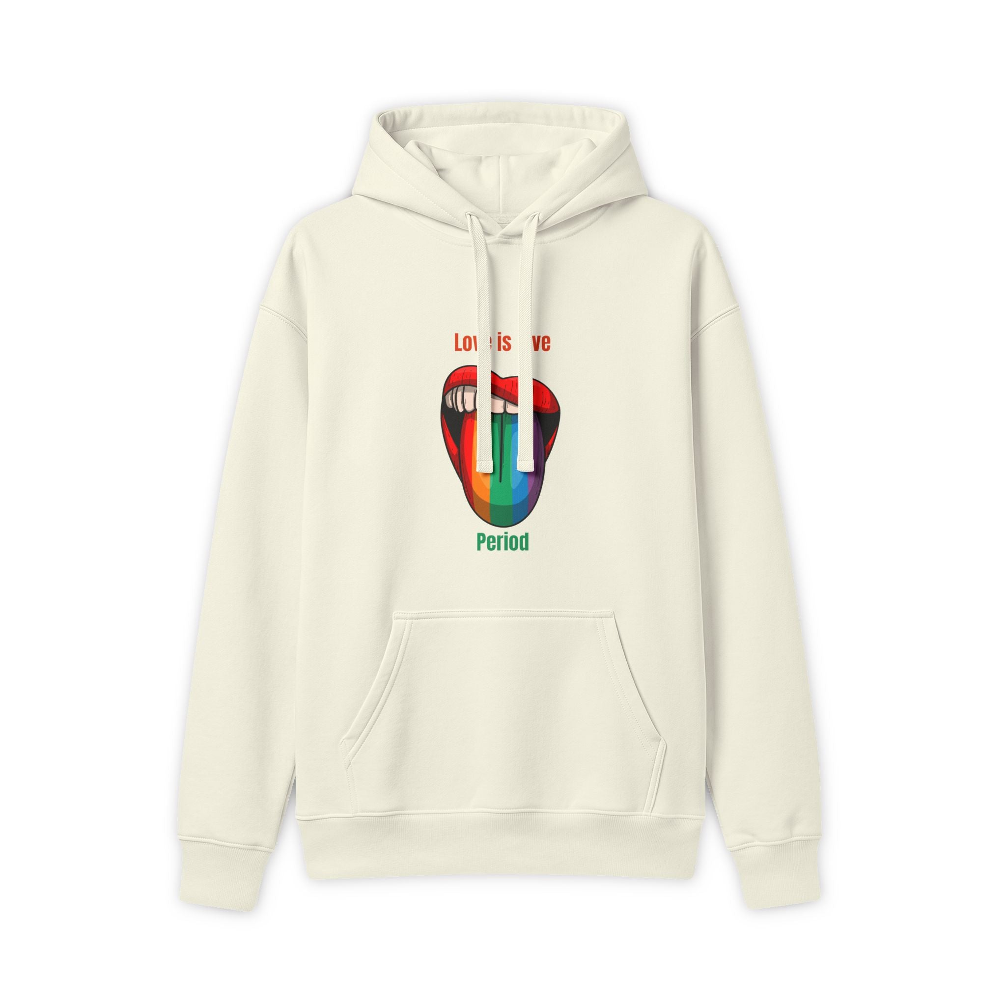 Loud & Proud Rainbow Tongue Hoodie — LGBTQ+ Pride Graphic Sweatshirt
