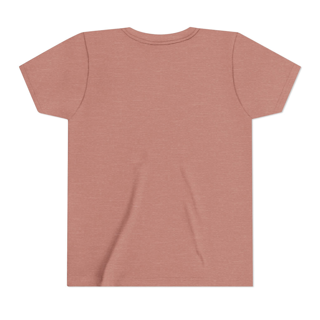 Birthday Girl Youth Tee — Cute Party Hat & Candles Kids Shirt