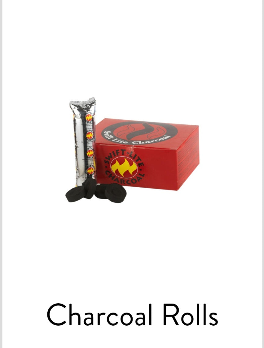 Rouleau Charbon. Charcoal ROLL. bruleur d'encens