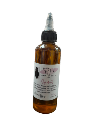 Huile pour repousse des cheveux