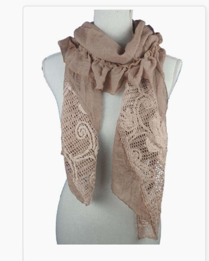 Dentelle-chiffon