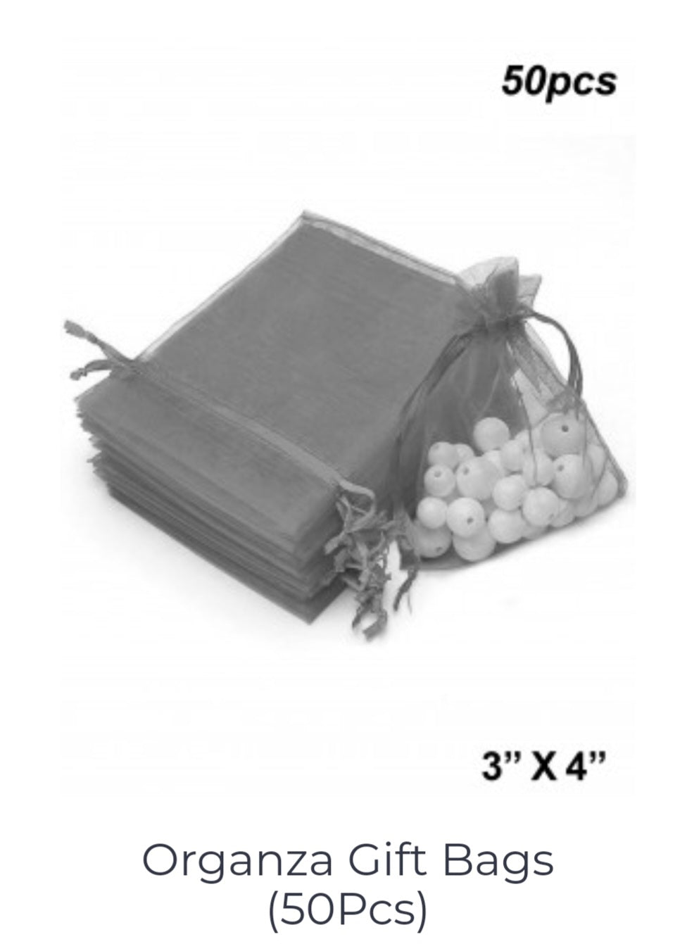 Sacs organza