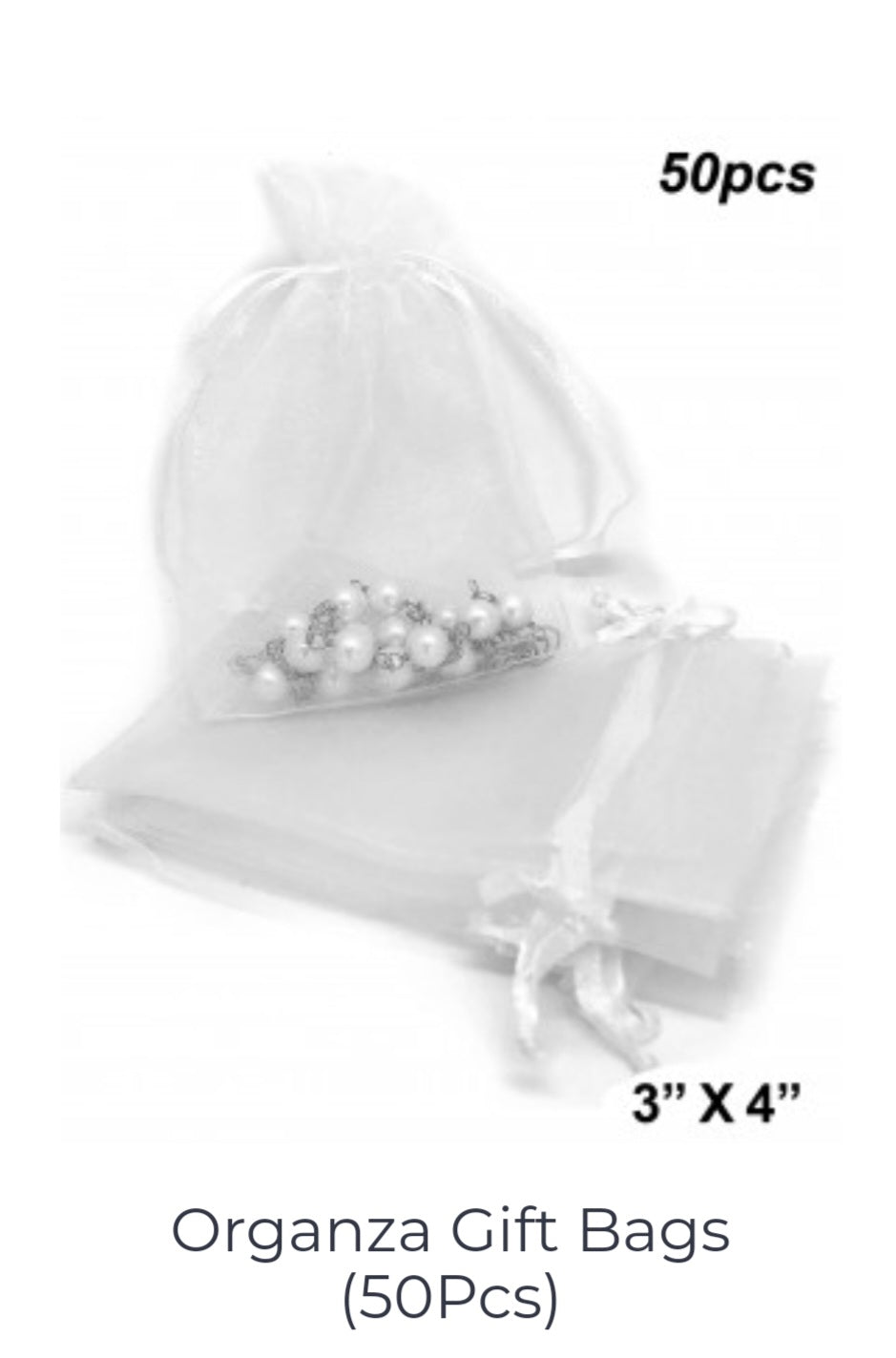 Sacs organza