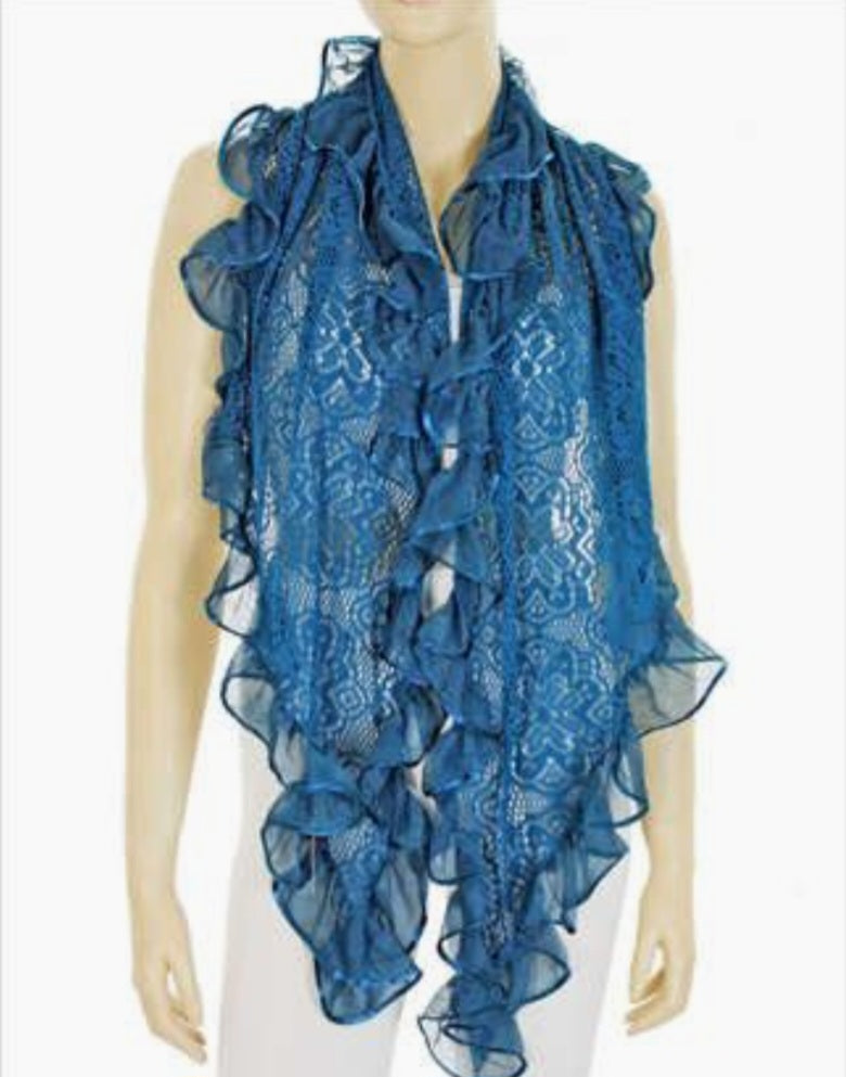 Foulard dentelle/lace scarves