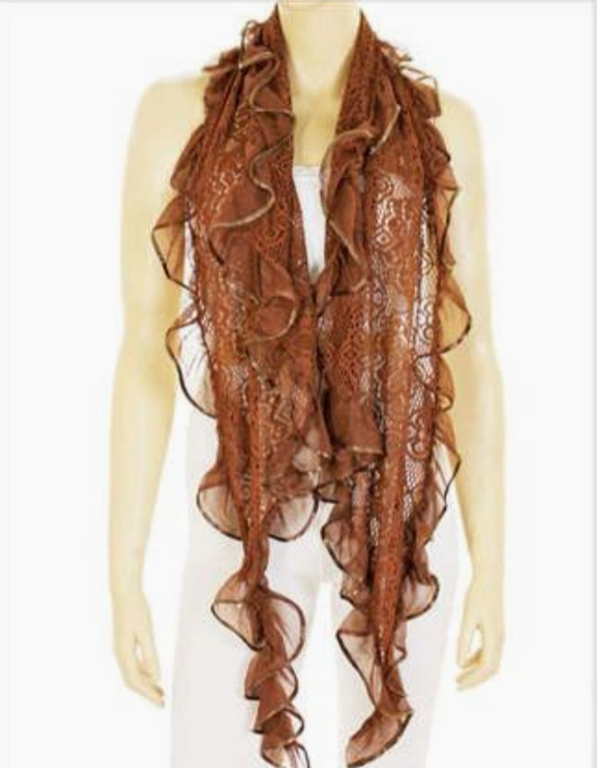 Foulard dentelle/lace scarves