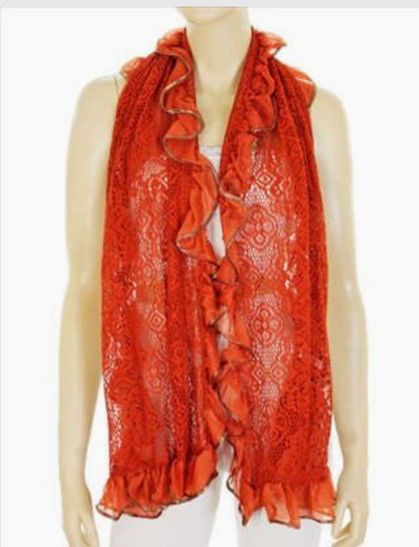 Foulard dentelle/lace scarves