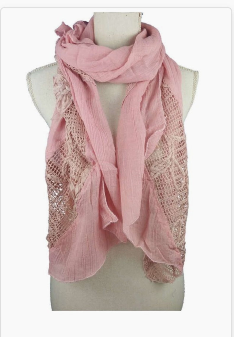 Dentelle-chiffon