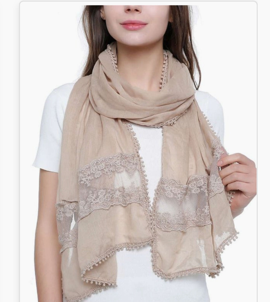 Dentelle-chiffon