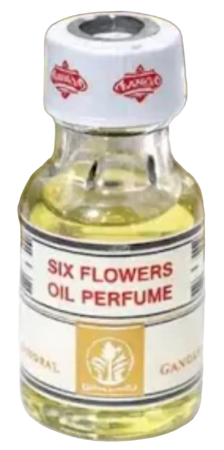 L'huile de parfum six fleurs/six flowers
